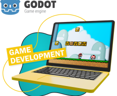 Godot.  Основа создания легендарных игр - КИБЕРшкола программирования для детей, компьютерные курсы для школьников, начинающих и подростков - KIBERone г. Дзержинск
