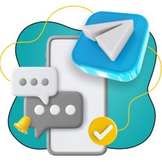 Создание Mini App для Telegram - КИБЕРшкола программирования для детей, компьютерные курсы для школьников, начинающих и подростков - KIBERone г. Дзержинск