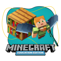 Minecraft Education - КИБЕРшкола программирования для детей, компьютерные курсы для школьников, начинающих и подростков - KIBERone г. Дзержинск