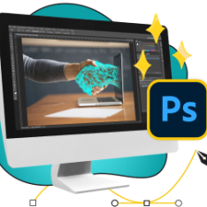 Волшебный Photoshop - КИБЕРшкола программирования для детей, компьютерные курсы для школьников, начинающих и подростков - KIBERone г. Дзержинск