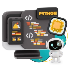 Мой первый сайт с мозгами: Python + AI - КИБЕРшкола программирования для детей, компьютерные курсы для школьников, начинающих и подростков - KIBERone г. Дзержинск