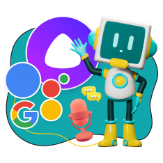 Голосовой помощник Алиса - КИБЕРшкола программирования для детей, компьютерные курсы для школьников, начинающих и подростков - KIBERone г. Дзержинск