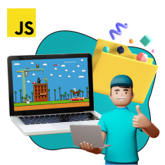 Программирование на JavaScript. Учимся создавать игры! - КИБЕРшкола программирования для детей, компьютерные курсы для школьников, начинающих и подростков - KIBERone г. Дзержинск
