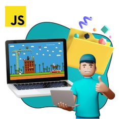JavaScript + AI. Проектное обучение + геймификация + AI-помощники - КИБЕРшкола программирования для детей, компьютерные курсы для школьников, начинающих и подростков - KIBERone г. Дзержинск