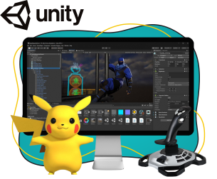 Мир трехмерных игр на Unity 3D - Школа программирования для детей, компьютерные курсы для школьников, начинающих и подростков - KIBERone г. Дзержинск