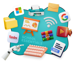 Цифровая база для школьника - КИБЕРшкола программирования для детей, компьютерные курсы для школьников, начинающих и подростков - KIBERone г. Дзержинск